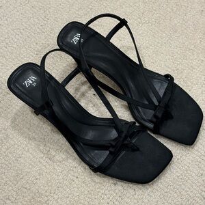 Zara bow heels